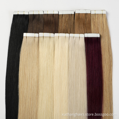 13a tape in hair Wholesale indian real human hair extension vendors 3b 3c vendors tape hair extensions making machine